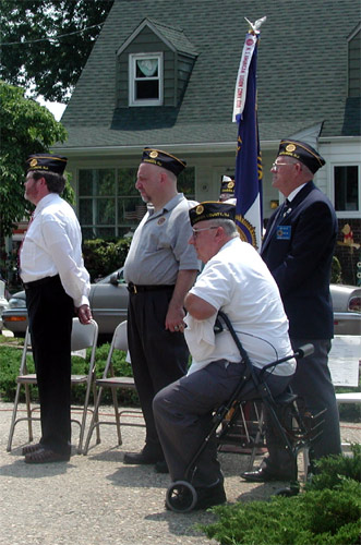 Mount Ephraim Korean War Memorial dedication, July 27, 2003