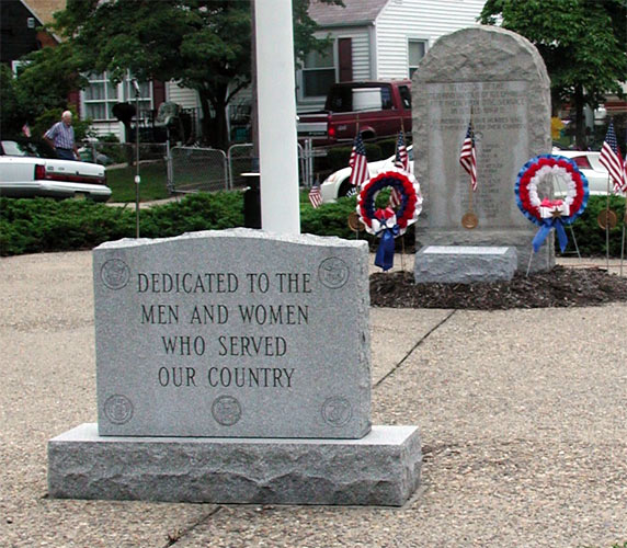 Mount Ephraim Korean War Memorial dedication, July 27, 2003