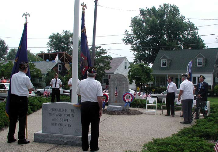 Mount Ephraim Korean War Memorial dedication, July 27, 2003