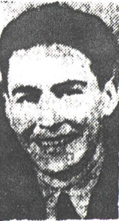 Staff Sergeant Bart Francis Shea (newspaper portrait)