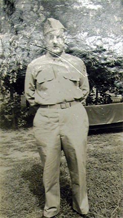 Raymond Calvin Sprogell in uniform