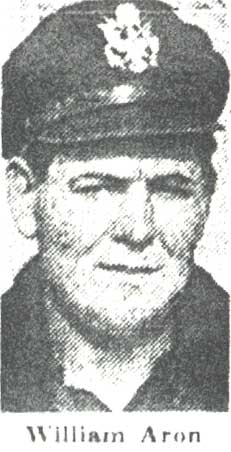 First Lieutenant William E. Aron, U.S. Army Air Forces
