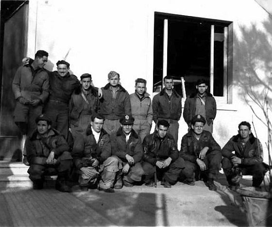 318th Fighter Squadron group photograph