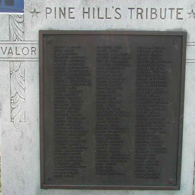 Pine Hill War Memorial