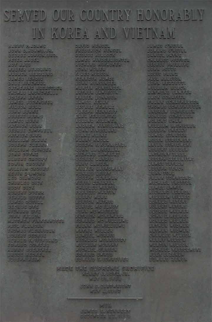 Pine Hill War Memorial panels