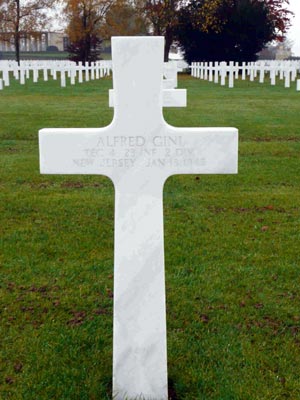 Alfred Gini, U.S. Army