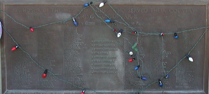 Pennsauken Highland Fire Company War Memorial
