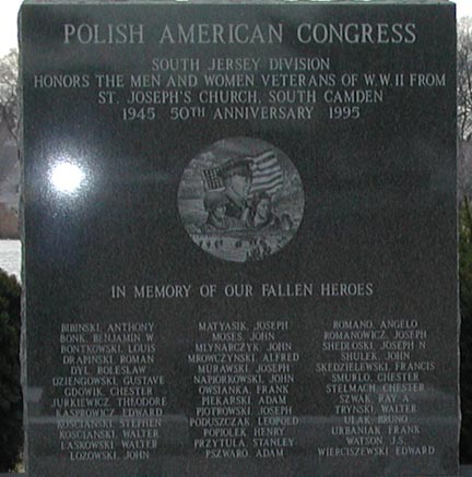 Pennsauken WWII War Memorial