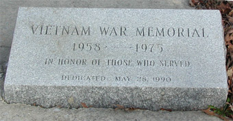 Memorial detail, Somerdale