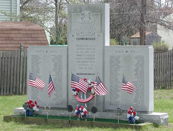 Voorhees Ashland-Osage-Woodcrest War Memorial