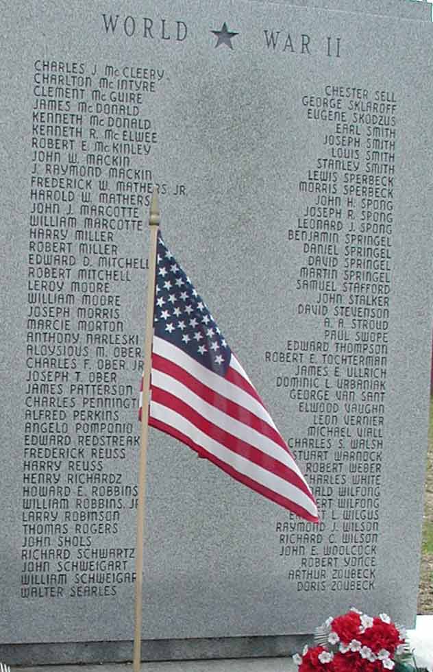 Voorhees Ashland-Osage-Woodcrest War Memorial