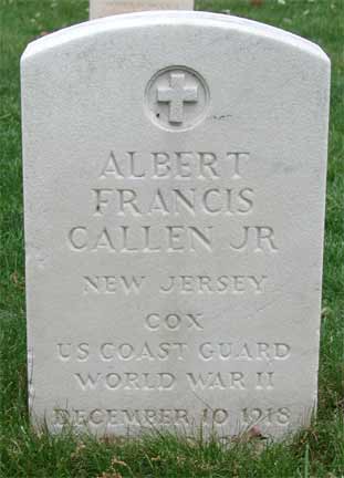 Albert F. Callen Jr., Coxswain, U.S. Coast Guard