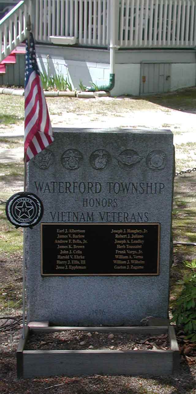 Waterford Township, NJ War Memorial