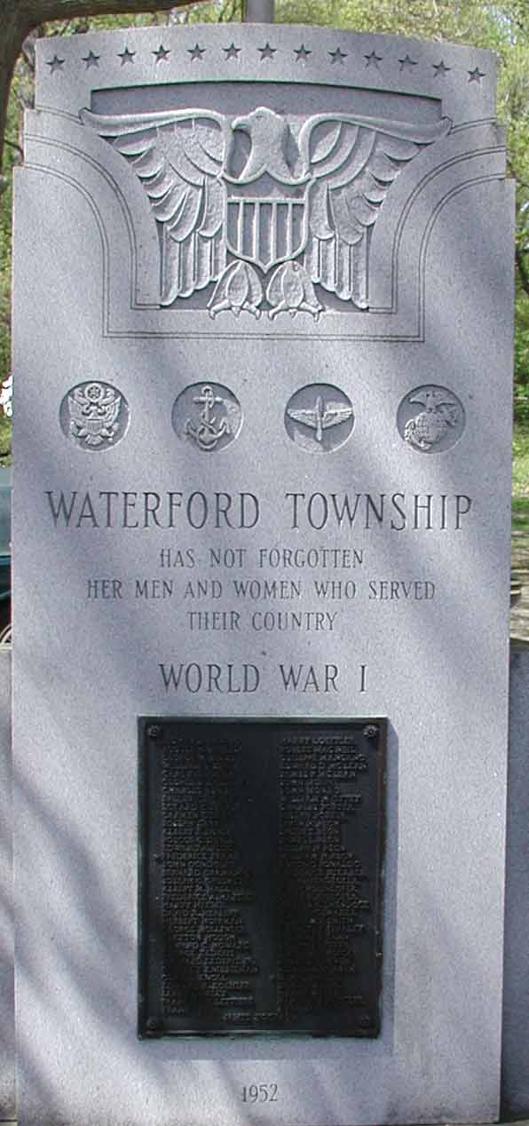 Waterford Township, NJ War Memorial