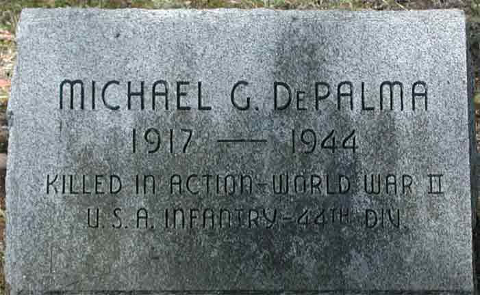 Waterford Township War Memorial, detail