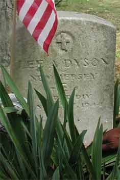 Grave of Lee A. Dyson, Atco Cemetery