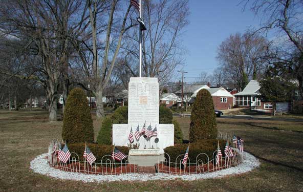 Hollingshead Corp. WWII War Memorial, Newton Creek Park, Westmont, N.J.
