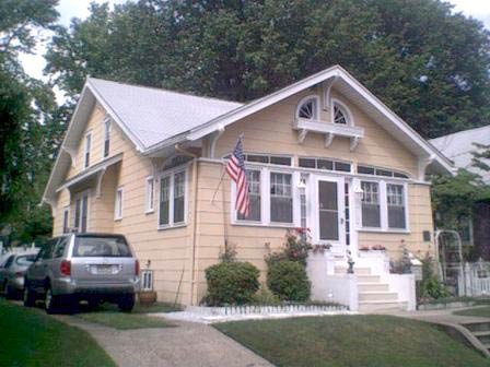 The Keiter home at 1103 Belmont Avenue, Westmont, NJ — July 2004