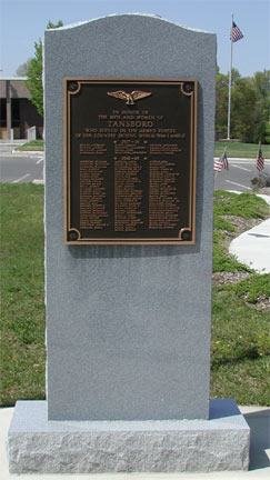 Tansboro community monument