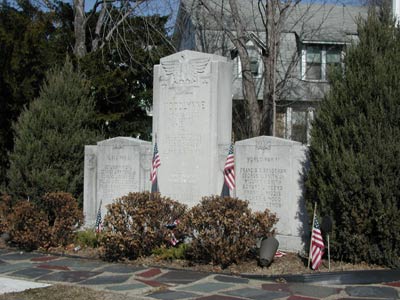 Woodlynne War Memorial, detail