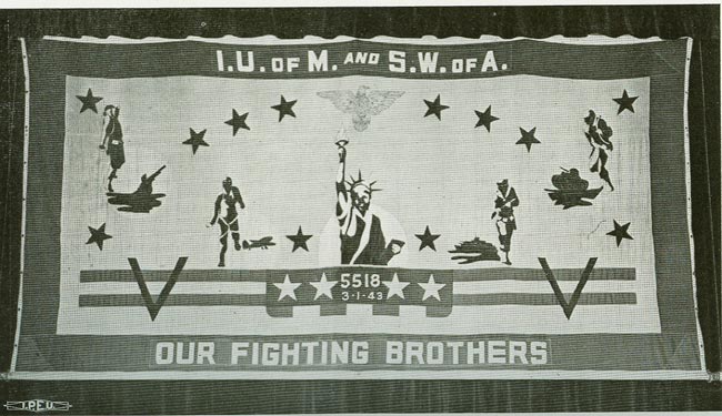 Service Flag of Local 1, March 1, 1943