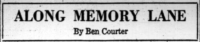 Ben Courter column header