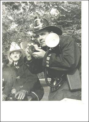1965 — Bob Bartosz at a Pennsauken fire