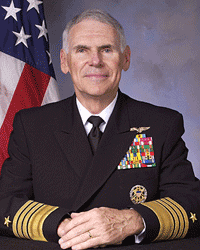 Admiral William J. Fallon portrait