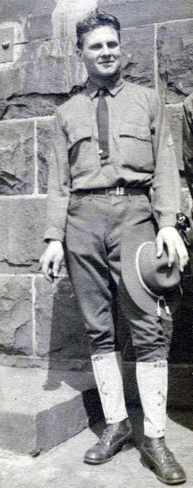 Howard Meyer, 1917 — U.S. Army Air Service, WWI
