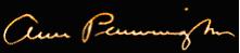Ann Pennington signature