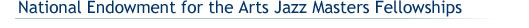 National Endowment for the Arts Jazz Masters logo