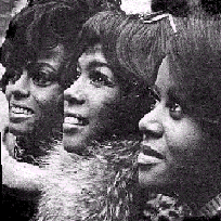 Cindy Birdsong with The Supremes