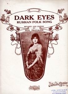 Dark Eyes sheet music cover