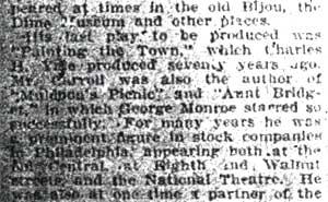 Camden Courier article, The Last Call Proved Fatal, February 23, 1909, part 5