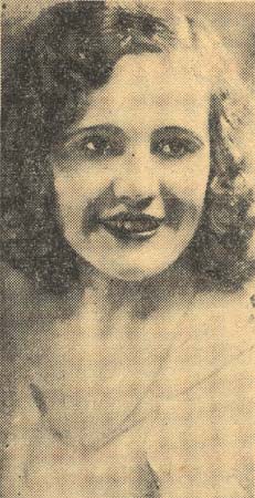 Kay Hamilton, Camden Courier-Post, May 13, 1934, clipping 1