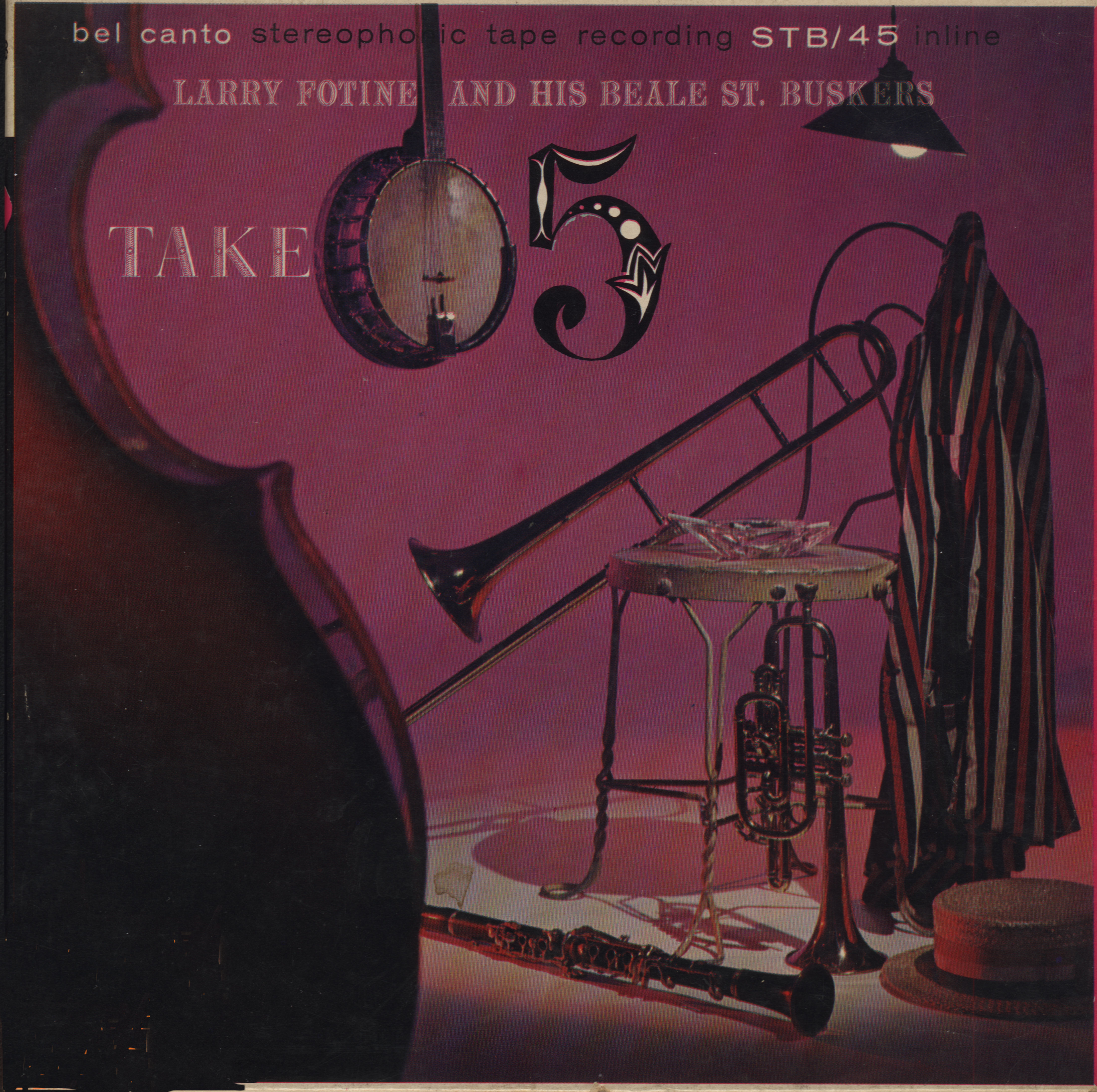 Larry Fotine & His Beale Street Buskers - Take 5 album cover