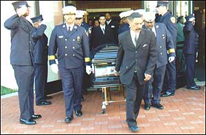 Funeral for George M. Jackson, March 2006