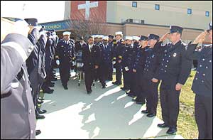 Funeral for George M. Jackson, March 2006