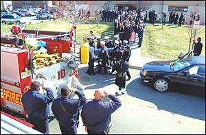 Funeral for George M. Jackson, March 2006