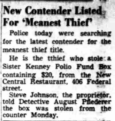 New Contender Listed For Meanest Thief article