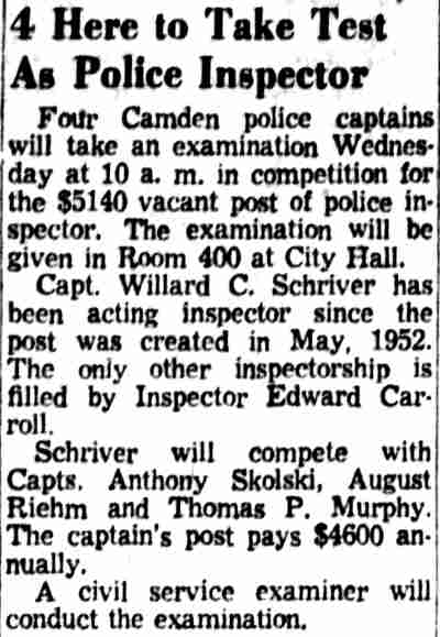 Edward Carroll and Thomas Murphy, April 12, 1955