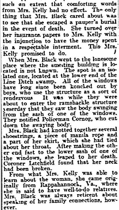 Camden police article, Philadelphia Inquirer, October 17, 1910, page 2