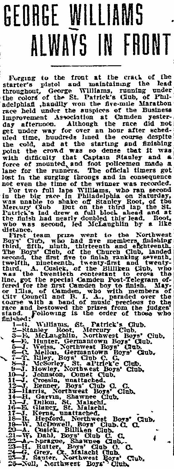 Philadelphia Inquirer, March 18, 1913
