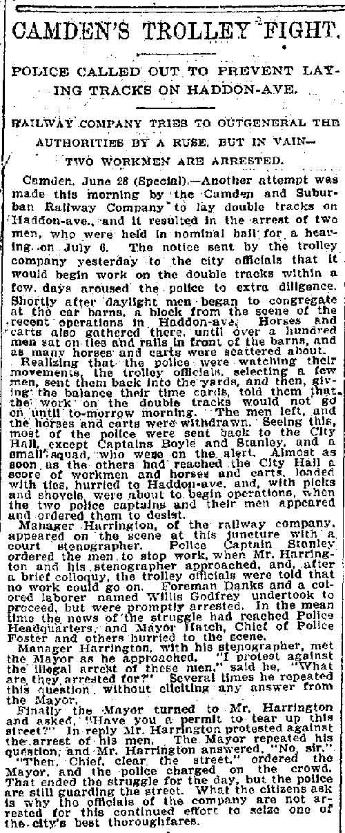 New York Herald-Tribune, June 29, 1899