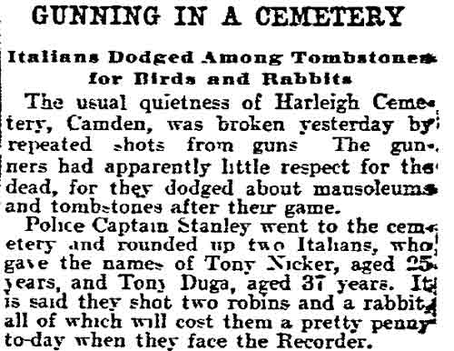 Philadelphia Inquirer, September 21, 1903