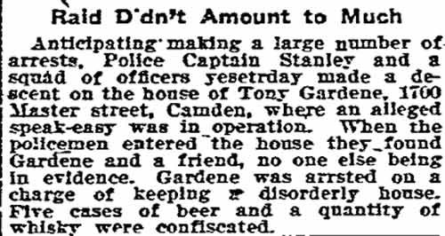 Philadelphia Inquirer, November 16, 1908