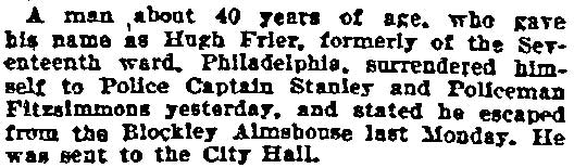 Philadelphia Inquirer, December 31, 1900