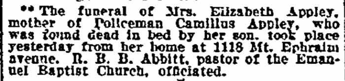 Philadelphia Inquirer, January 5, 1912
