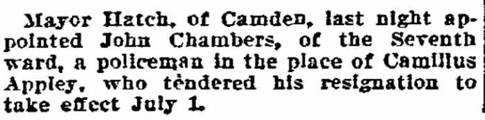 Philadelphia Inquirer, June 28, 1901