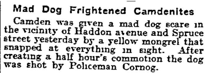 Philadelphia Inquirer, July 7, 1904